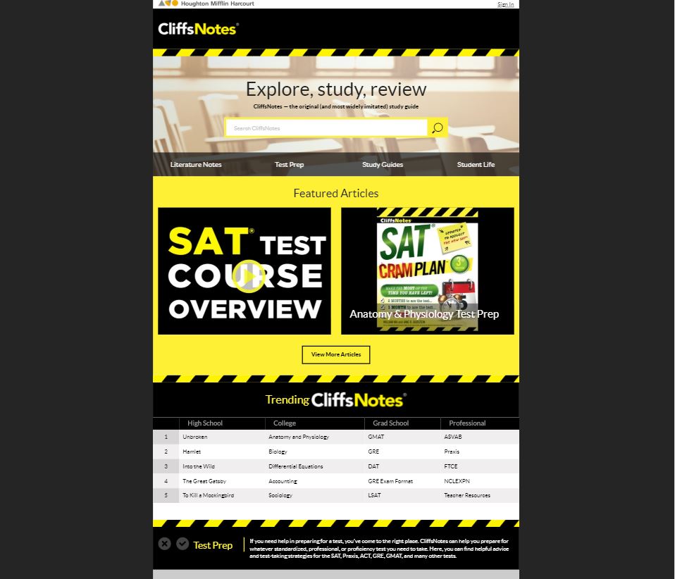 CliffsNotes